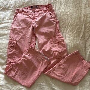 Bershka Low Rise Cargo Pants